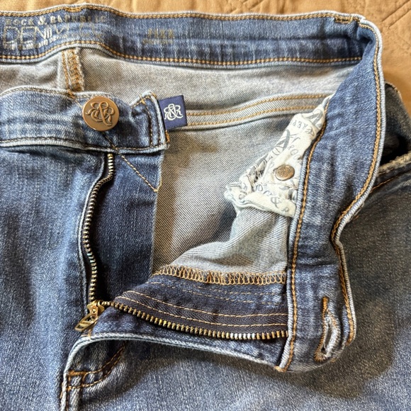 Rock & Republic sz 14 FIXX Women’s Blue Boot Cut Jeans Low Rise Denim - Picture 9 of 16